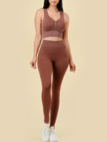 Karen Seamless Set(Burgundy)