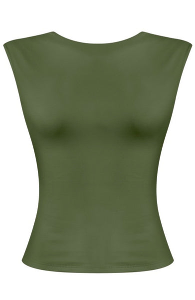 Noreen Top(Olive Green)