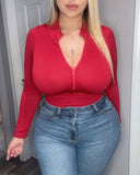 Theresa Bodysuit(Red)