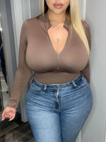 Theresa Bodysuit(Mocha)
