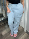 Desiree Cargo Jeans(Light)