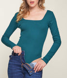 Melissa Bodysuit(Hunter Green)