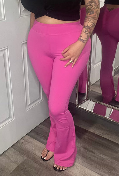 Andrea Scrunch Legging(Pink)