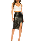 Annika Leather Skirt